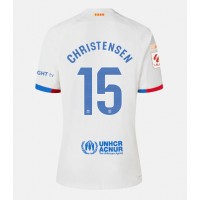 Barcelona Andreas Christensen #15 Bortedrakt 2023-24 Kortermet